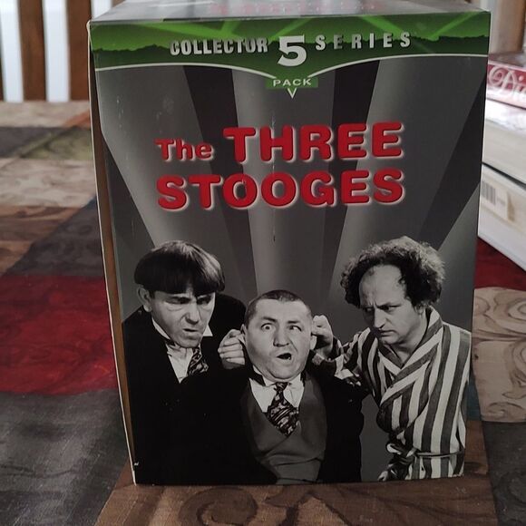 Vintage The Three Stooges Collector Series (VHS Collection 5 VHS Tapes 1998) - Picture 3 of 7